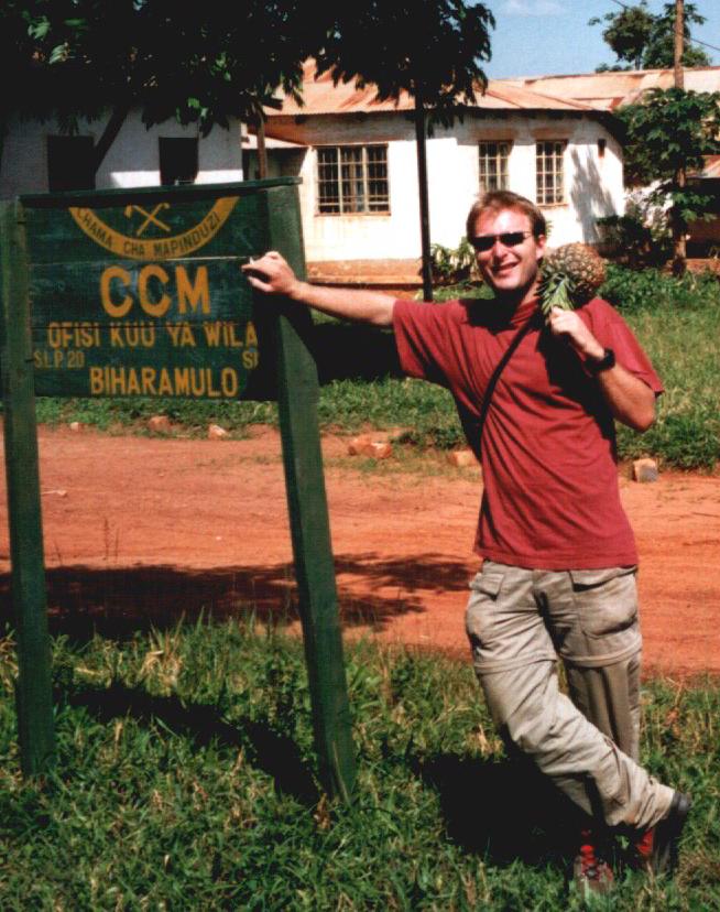 Gert in Tanzania