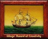 Wing's Award of 
Creativity