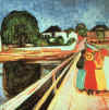 Girls on a Bridge, (1899-1900)