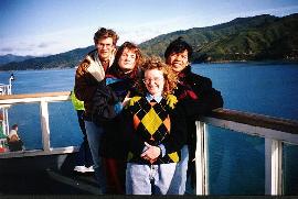 On the ferry to the South Island