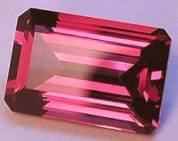 Red Burma Spinel Emerald Cut by Jeff Graham