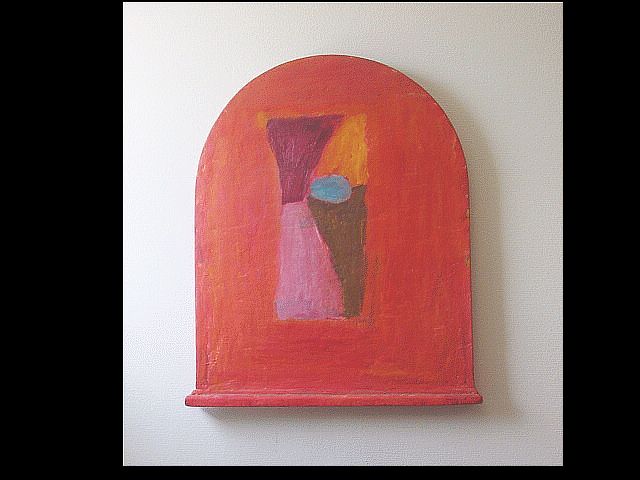 Size: 47 x x59 cm, oilpainting on wood, Martin Tissing, title: 
'truria' 