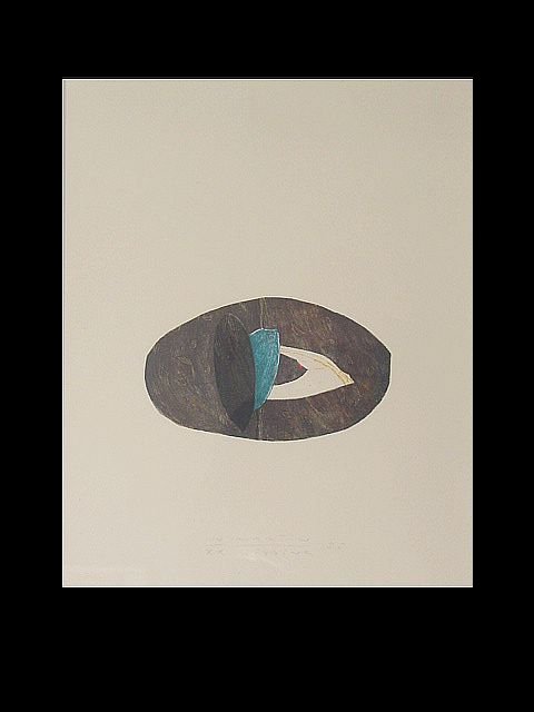 Size 32 x 40 cm. 1988, print, made for a booklet on his work.