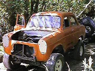 Homebuilt ... Mazda B1600 chassis , Holden Prefect body , Holden 202 with 3 speed auto