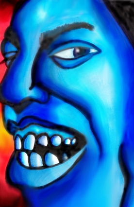 This is a pic I did of Dave Grohl in marker