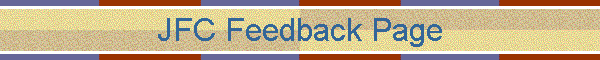 JFC Feedback Page