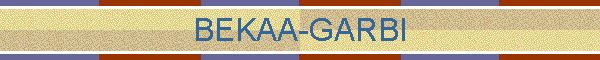 BEKAA-GARBI