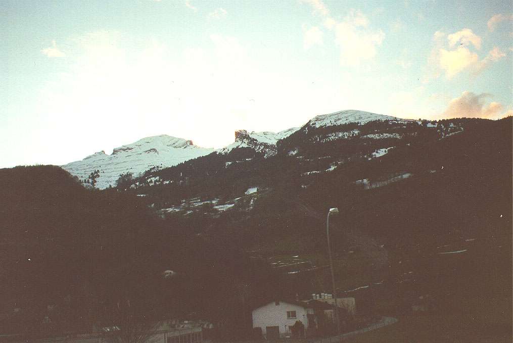 That is how it looks like if I look out of my officewindow just now. (picture taken last year) So sieht es aus, wenn ich gerade jetzt aus dem Fenster meines Büros schaue!