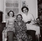 Alice, Phyllis, Chris + Jim -1953