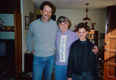 Phyllis, Jim + Ryan -1989