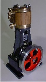 One cylinder steam engine