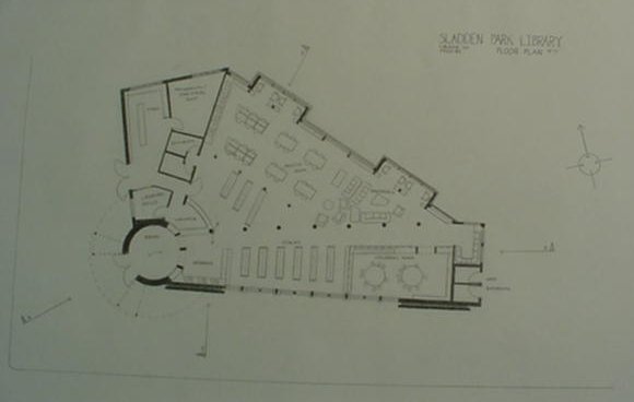 Plan of the library.