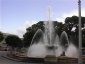 La fuente al lado del parque de Bombas de Ponce. Una de las pocas cosas que ha escapado el comercialismo de la ciudad de Ponce.
