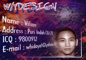 My virtual name card