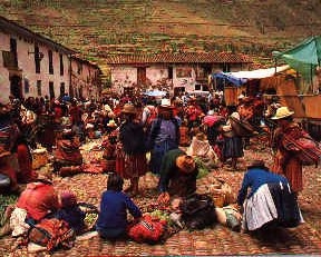 Uno de los mercados de la provincia de Arequipa.