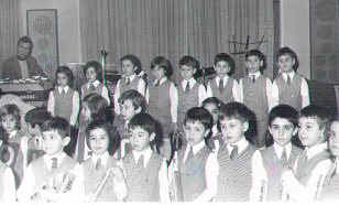 Haluk, 7 years old (he's on the first line, 3th from left)