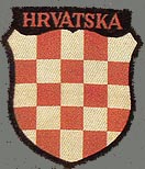 Croatian shoulder patch