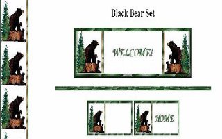 Black Bear Set