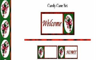 Candy Cane Set