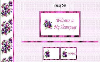 Pansy 1 Set