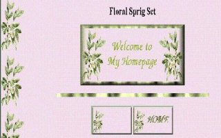 Floral Sprig  Set