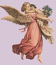 Angel holding Child