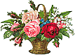 Basket of flowers