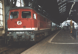 232 374-9 at Dresden Hauptbahnhof