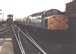 40050 at Dundee on freight