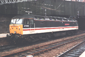 47550 at Birmingham New St station