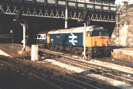 47711 with a push-pull train for Edinburgh