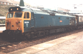 50014 waits to leave Coventry