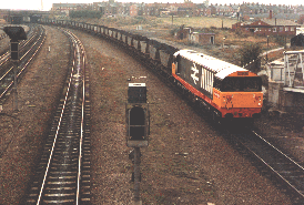 58007 at Doncaster