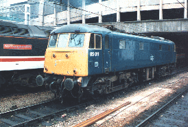 85011 waits it's next working in Birmingham New Street