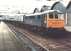 86236 on a train to London