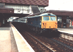 87003 at Birmingham International station