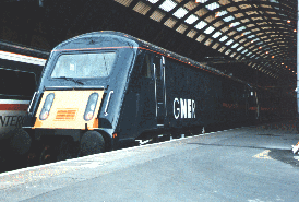 89001 in GNER livery at London Kings Cross