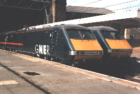 91026 and 91012 share platforms in London
