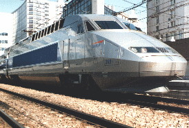 TGV set 353 at Paris Montparnasse