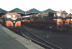 159 and 078 at Dublin Heuston