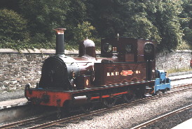 Manx Northern Railway No. 4 'Caledonia' at Douglas station