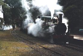 Isle of Man Railway No. 1 'Sutherland' at Port Soderick station