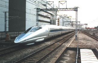 521-7 at rear of a train for Tokyo