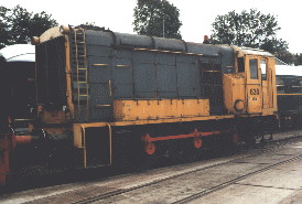 A Class 600 diesel shunter