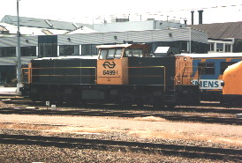 6499 stabled on Zwolle depot