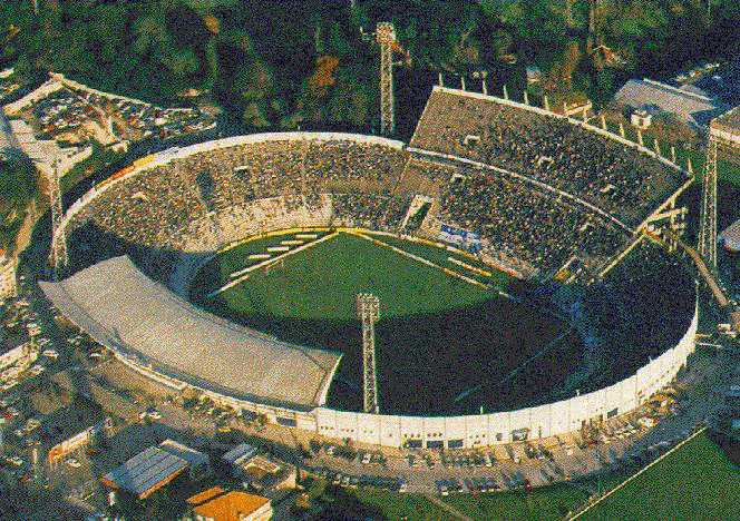 Vista geral do Estádio das Antas