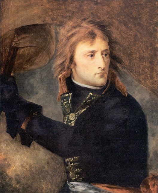 ANTOINE JEAN GROS: Napoleon at Arcola (detail) 1796