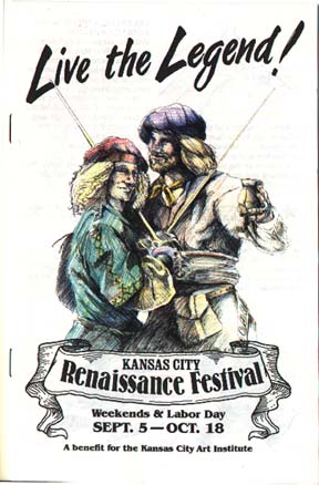 1987 Kansas City Renaissance Festival Program