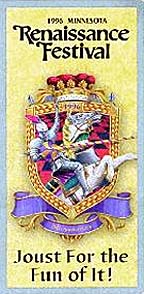 1996 Minnesota Renaissance Festival Ticket