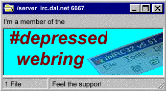 Dalnet's #depressed Webring